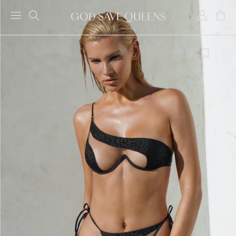 God save queens bikini top